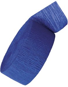 25 meter Royal Blå Pyntebånd/Streamer