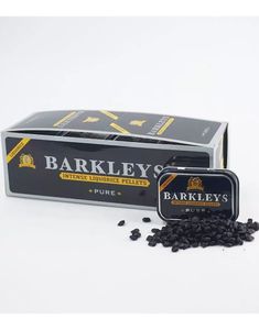 12 stk Barkleys Liquorice Pellets Pure - Intense Små Lakridsdrops - Hel Æske