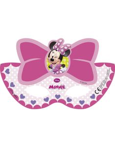 6 stk Minnie Mouse Øjenmasker