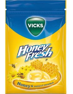 Vicks Pastiller med Honning og Mentol 72 gram