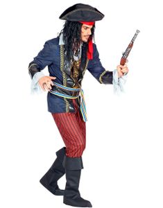Komplett Pirat Kaptein Herrekostyme