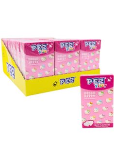 24 stk Pez Fizzy Hello Kitty Flip Top Box - Hel Eske 0,72 kg