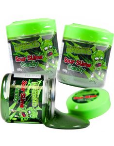 1 stk Extreme Sour Inferno Candy Slime - Supersurt Godterislim 100 gram