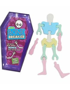 Crazy Candy Factory Bone Breaker - Spisbart Godteripuslespill i Assorterte Farger
