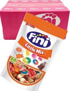 16 st Fini Sour Little Mix - Blandning med Survingummibitar - Hel Låda 2,64 kg