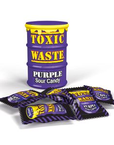 Toxic Waste Supersur Purple Sukkertøy