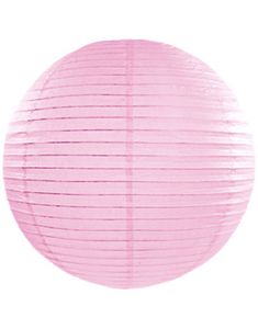 Lys Pink Papirlanterne / Papirlygte 20 cm