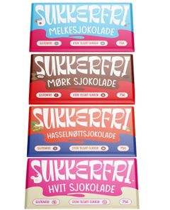 Taste Them All – Sukkerfri Chokoladeplader – Fire Smage - Pakketilbud