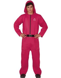 Squid Game Inspirert Jumpsuit - Kostyme for Mann/Dame.