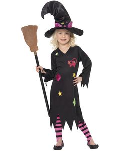 Sød Heksekostume til Børn med Hat