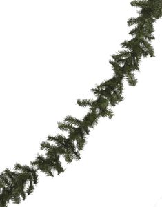 Fyldig Grønn Grangirlander / Julegirlander med 200 grener 270 cm