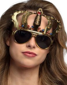 Konge Kostymebriller