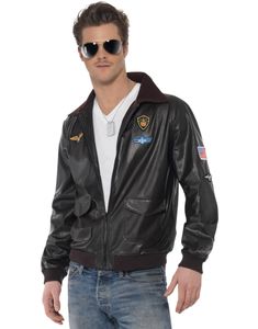Licenseret Top Gun Bomber Unisex Kostumejakke 