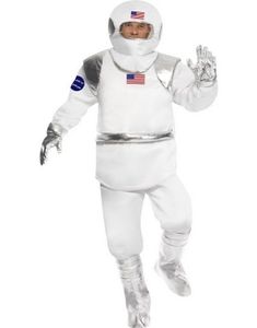 Space Mand - Komplet Kostume i Strl Onesize Medium