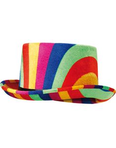 Rainbow Tophat Top Hat