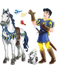 4 Stk Ridderprins Scenesæts Tilføjelser