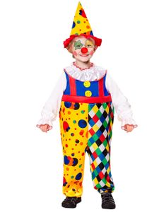 Klovnekostume til Dreng med Hat