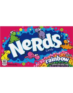 Nerds Candy Fruits - Sukkertøy med Forskjellige Fruktsmaker 141,7 gram (USA Import)