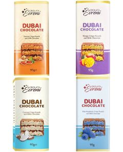 Taste Them All – Evreni Dubai Chokolade – Fire Smagsvarianter - Pakketilbud