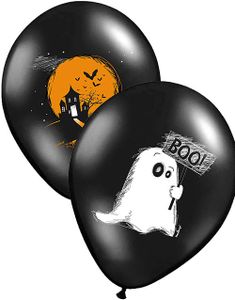 6 stk 30 cm Ghosthouse/Spøgelse Latexballoner
