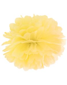 Gul Pom Pom 25 cm