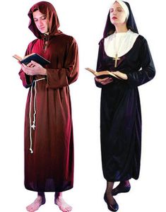 Par kostume - Broder Tuck og Søster Mary