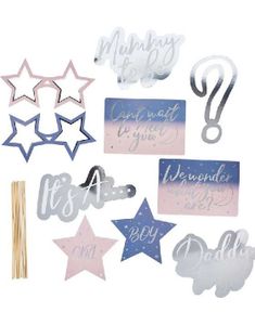 Rosa og Blå Fotoeffekter - Gender Reveal