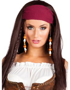 Piratparyk med Pandebånd og Perler