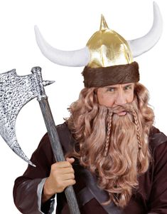 Vikinghat med Pelskant og Horn