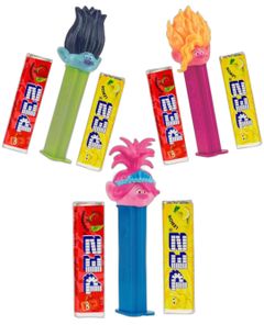 Taste Them All – Pez Trolls – Tre varianter – Pakketilbud