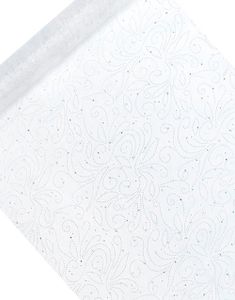 HVID Organzaløber med Glitterdesign og Pailletter 48 cm x 9 meter