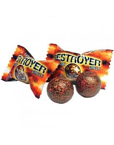 1 stk Fini Destroyer Sour Shock Bubblegum / Sur Tyggegummi - Hel Eske