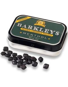 Barkleys Liquorice Pellets Menthol - Intense Små Lakrisdrops med Mentolsmak 16 g