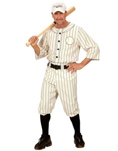 Baseballspiller Herrekostume