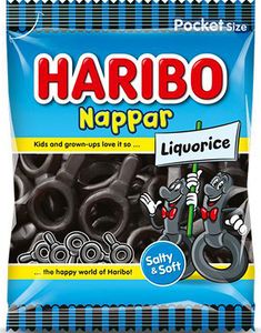 Haribo Salte Sutter - Lakridsutter 80 gram