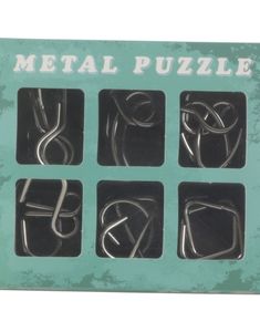 Metall-Puslespill - Hjernetrim med 6 Utfordringer