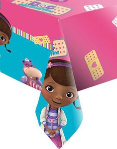 Plastikdug 120x180 cm - Doc McStuffins