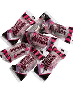 1 stk Hallon & Lakrits Patron - Sukkertøy med Bringebær og Lakrissmak