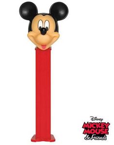 Mickeys Klubhus Mickeys Mus Pez-Holder med 2 stk Pez Pakker