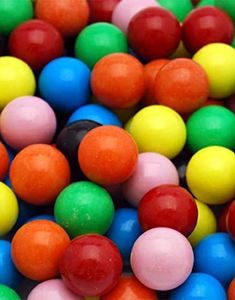 DATO PRODUKT - 3 kg Zed Gobstoppers - Kæmpestor Pose med Farverige Evighedskugler 21-22 mm (13.06.2025)