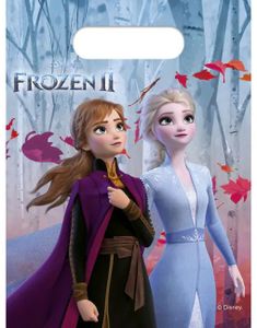 6 stk Godteposer - Frost 2 - Disney Frozen 2