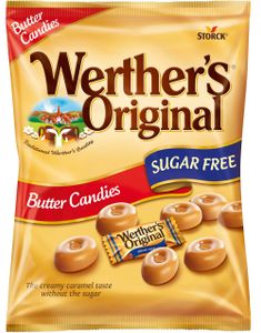Werthers Original Sukkerfri Karamel-Slik 65 gram