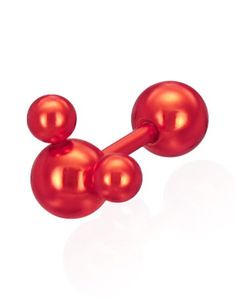 Mickey Mouse Inspireret - Rød Fake Piercing