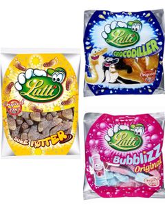 Taste Them All - Lutti Slik - Tre Smage - Pakketilbud