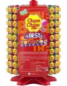 200 stk Chupa Chups Kærligheder med Hjul-Stativ