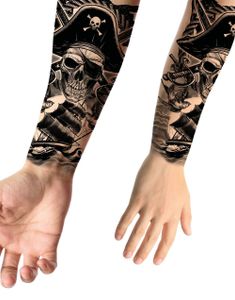 Pirat - Midlertidig Tatovering