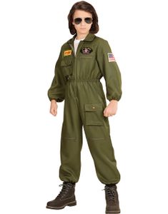 Top Gun Inspireret Børnekostume til Dreng