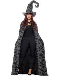 Spellcaster kostumekappe med Hullet Stof