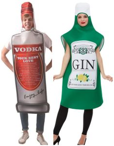 Parkostume - Vodka og Gin Kostume
