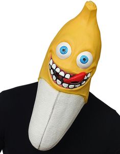 Glad Banan - Heldækkende Latexmaske
